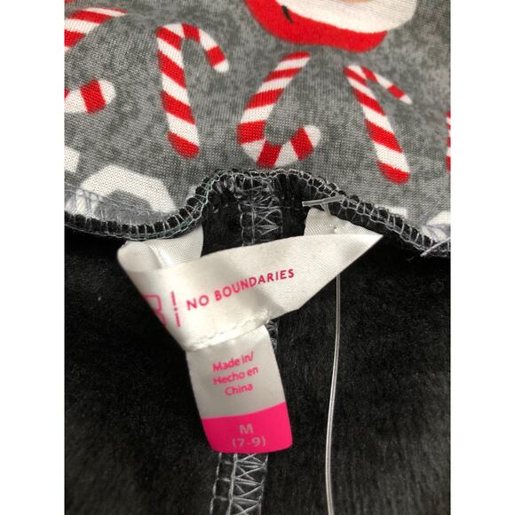 Girls No Boundaries High Rise Christmas Leggings Size M 7-9 New with Tags - Picture 4 of 4